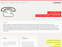 Tablet Screenshot of coheron.com